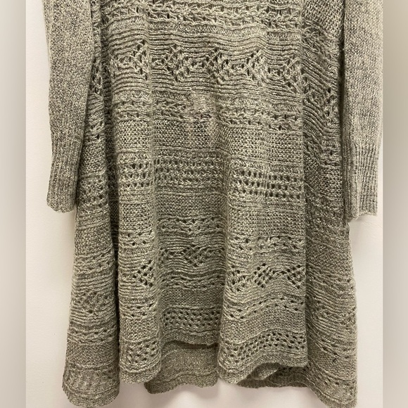 NWT 🤍 Simply Noelle Convertible Knit Sweater / Cardigan 🤍  Size L/XL - Picture 4 of 10